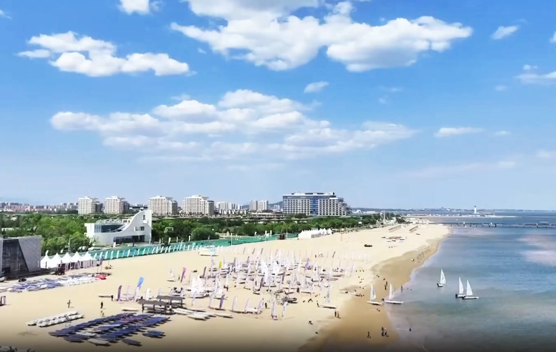 秦皇岛海滨的悠闲时光掠影🌊🌼